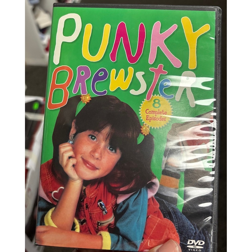 Punky Brewster 8 Complete Episodes DVD Vintage 80s TV Show Sitcom Compilation